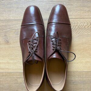 Men's Bally derby dress shoe, size 12